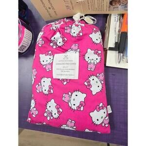 NEW CHARLIES PROJECT girls hello cutie changing pad cover in pink multi